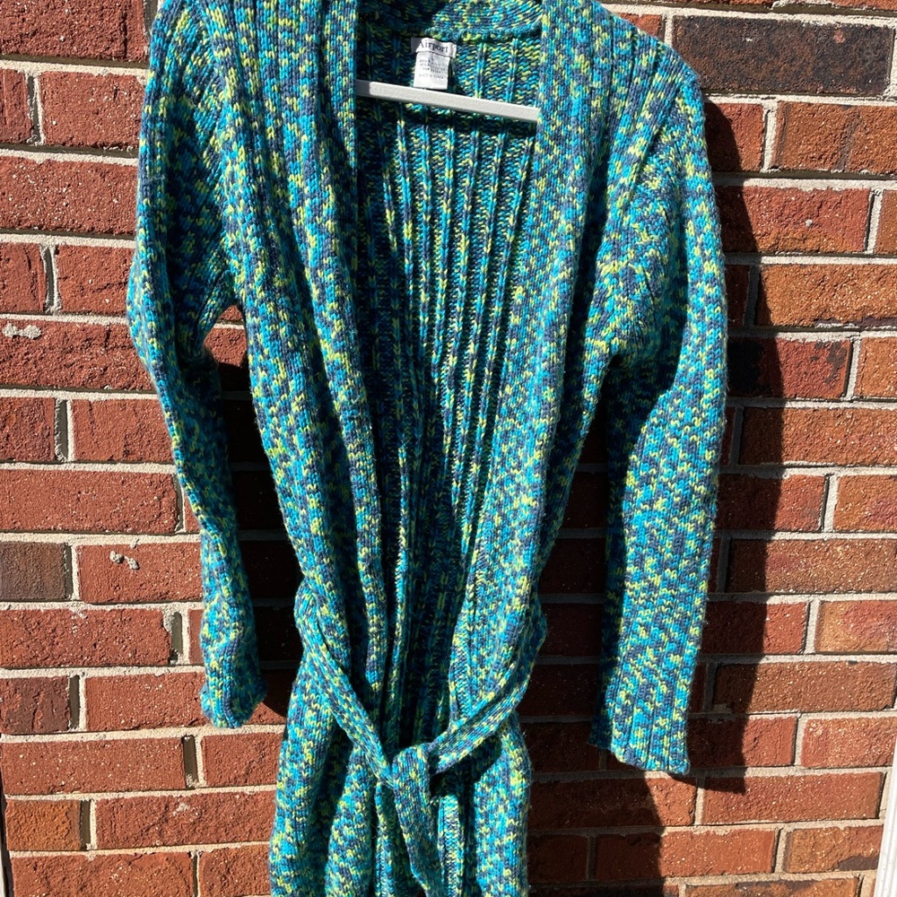Multicolor Knit Women's Cardigan